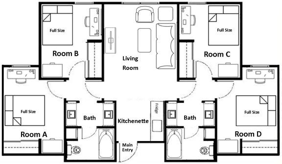 Coyote Village Floor plan